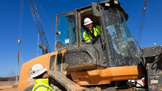 Operator in a rig