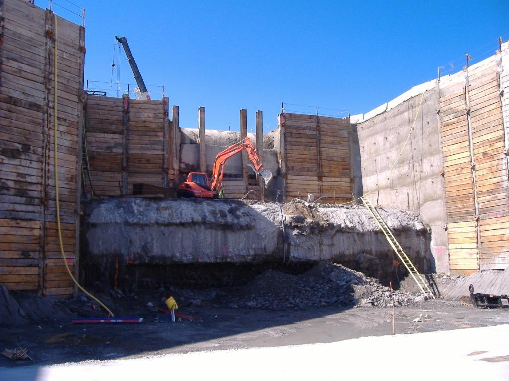 Calumet Water Reclamation Plant soil nailing