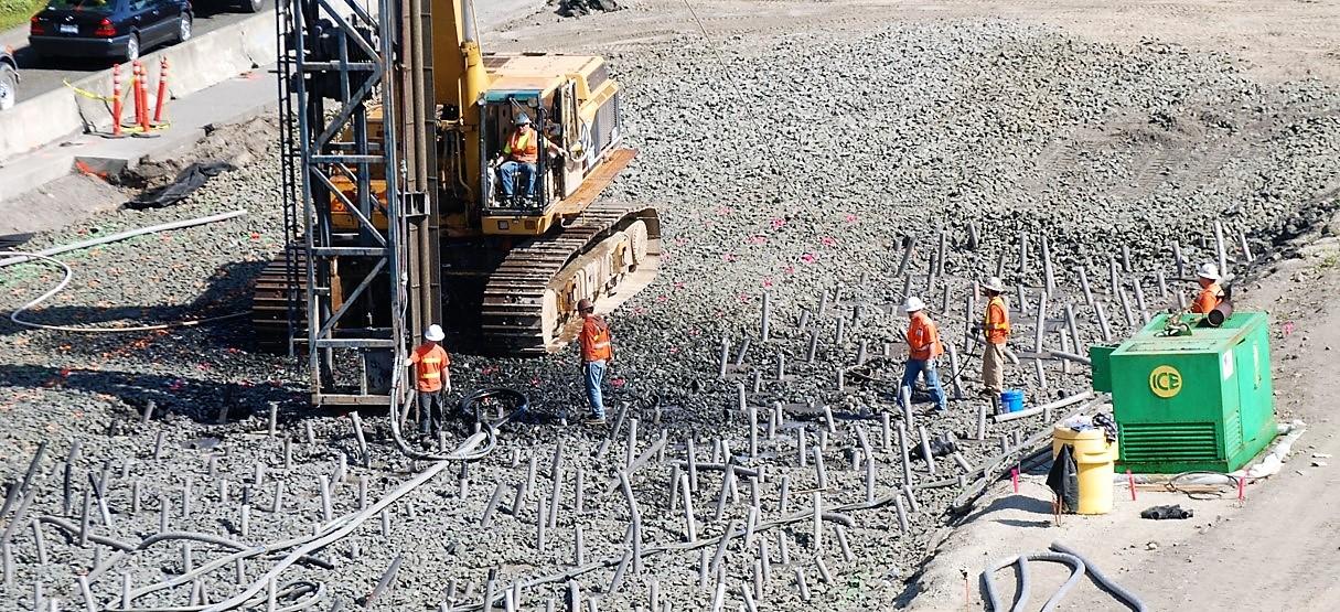 East Marginal Way South earthquake drains