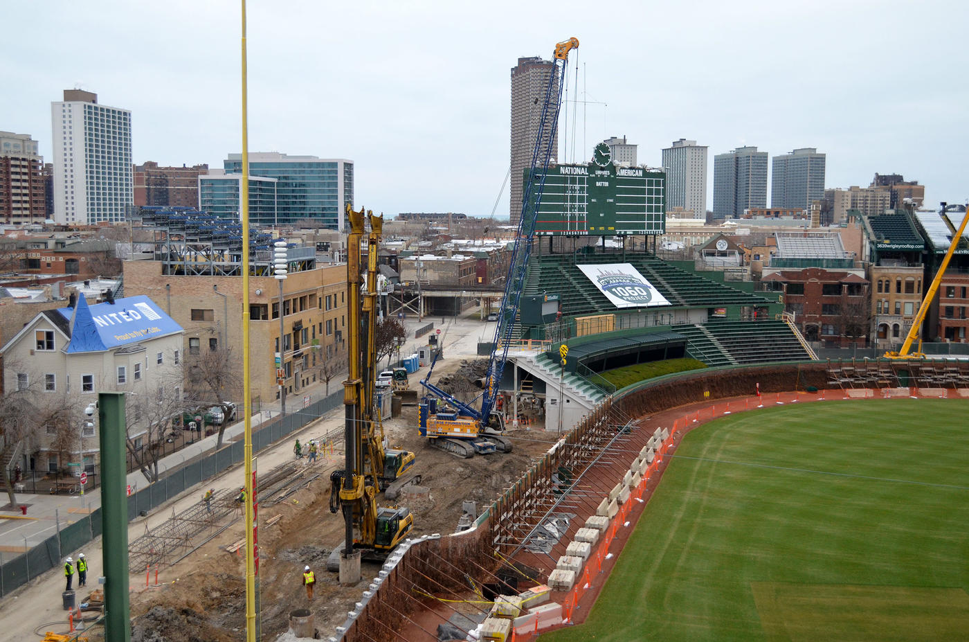 Wrigley Field Bleacher Expansion