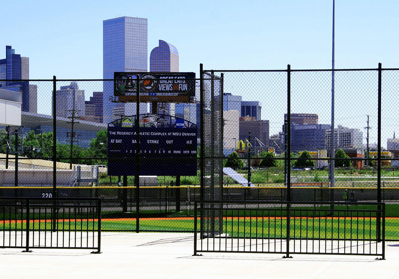 MSU Regency Athletic Complex completed baseball field