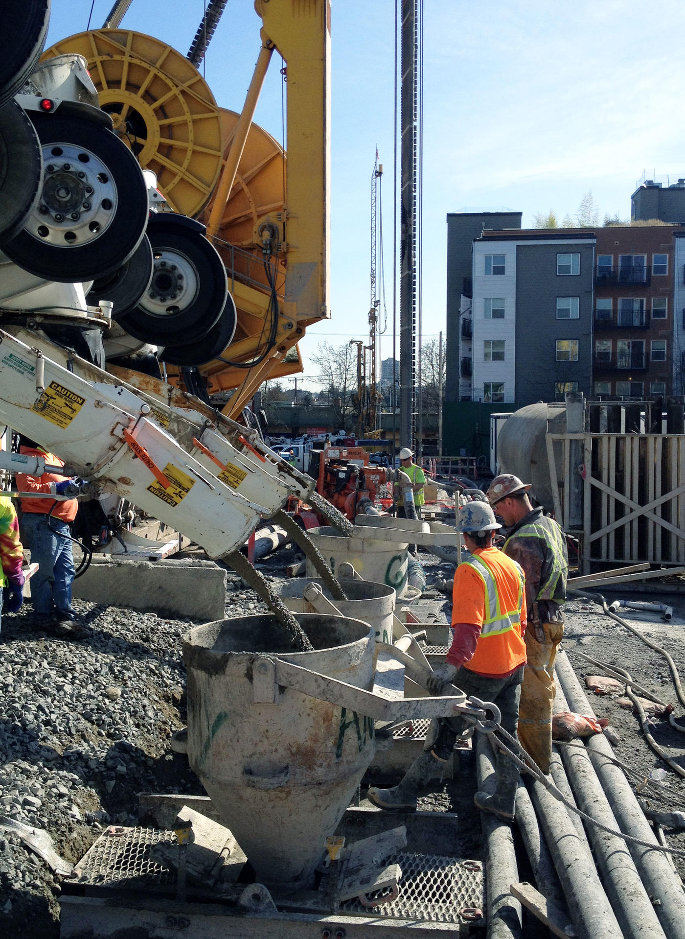 Sound Transit Northgate Link Extension slurry