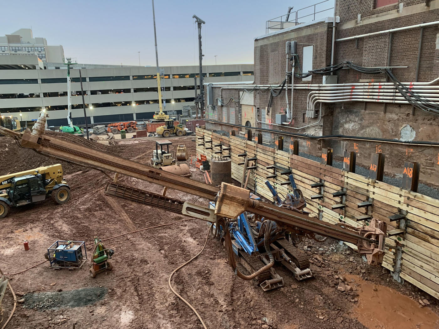 Anchors installation at HUMC