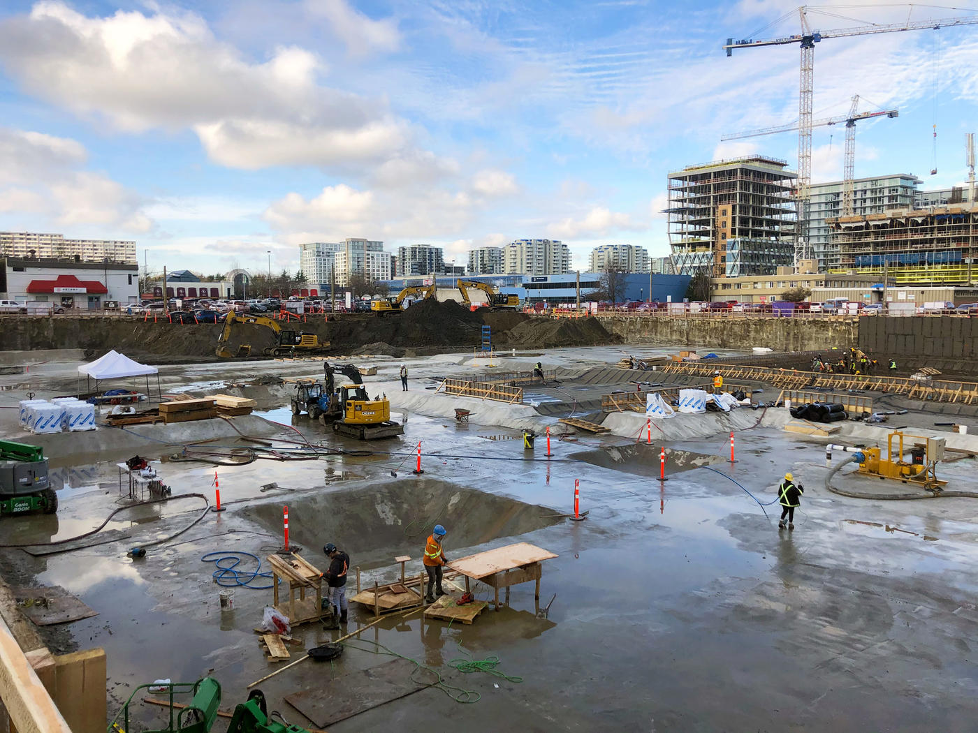 Excavation at The Creek