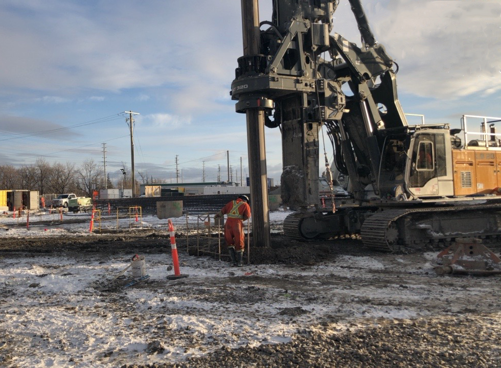 Drilled shafts installation