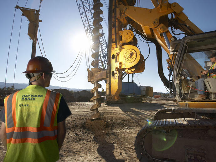 Hayward Baker jobsite