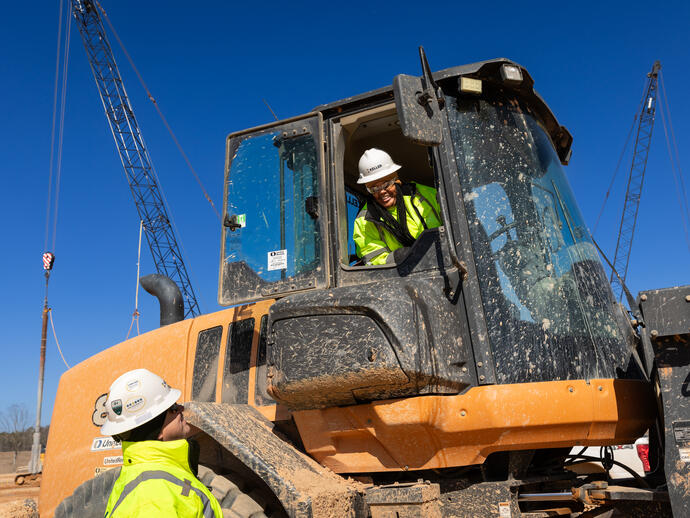 Operator in a rig