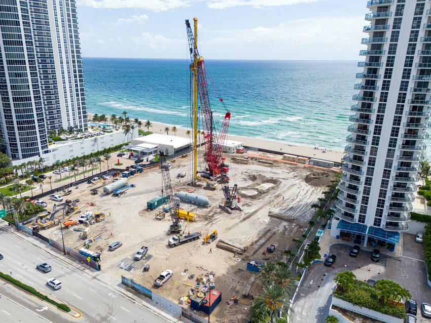 Aerial of St Regis