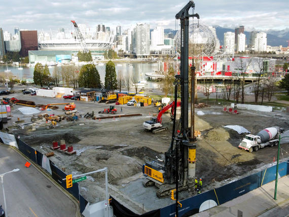 Overview of the site at The Creek