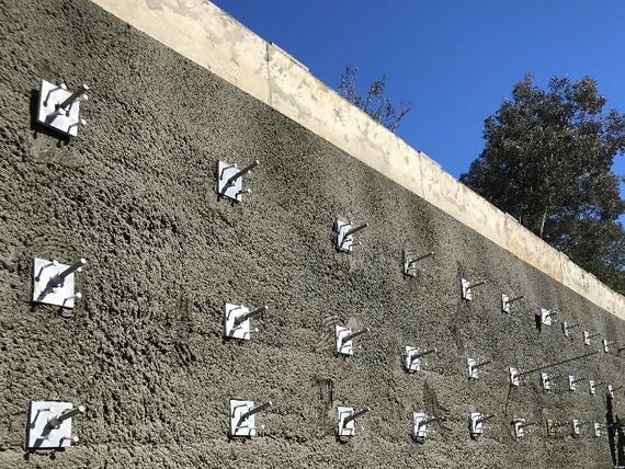 soil nail wall