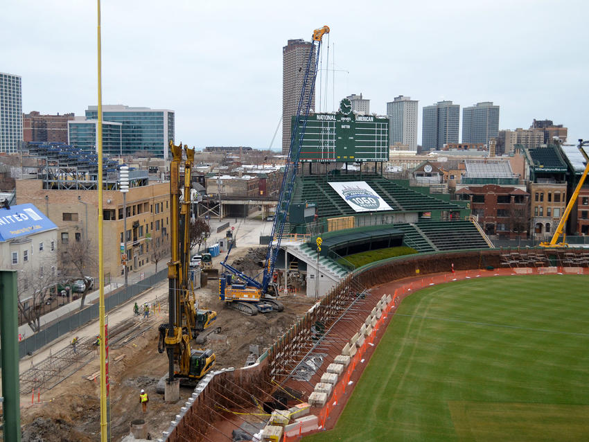 Wrigley Field Bleacher Expansion Keller North America